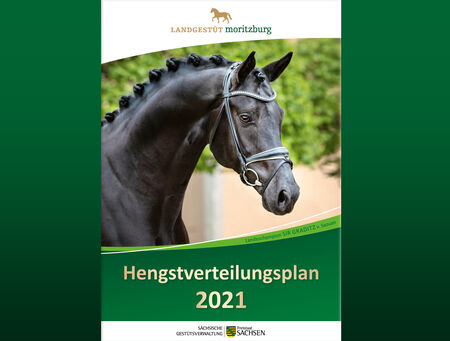 Hengstverteilungsplan des Landgestütes Moritzburg 2021