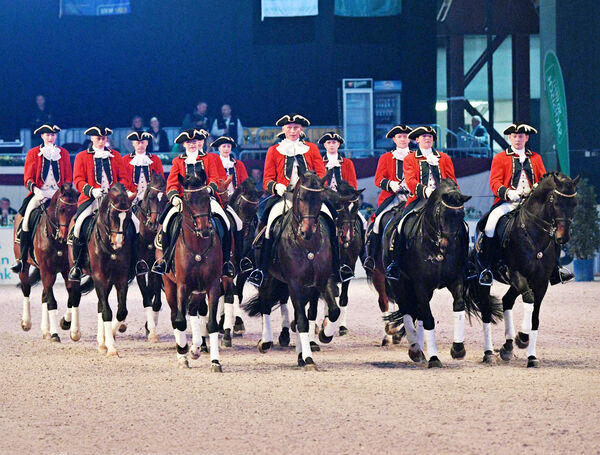 Dressurquadrille der Landbeschäler 