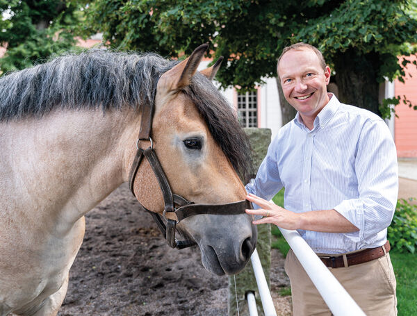 Besuch Staatsminister Hauptgestüt Graditz