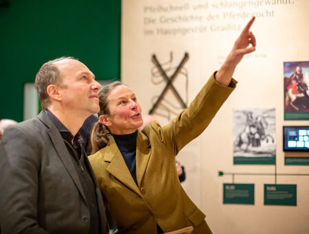 Ausstellungseröffnung Hauptgestüt Graditz