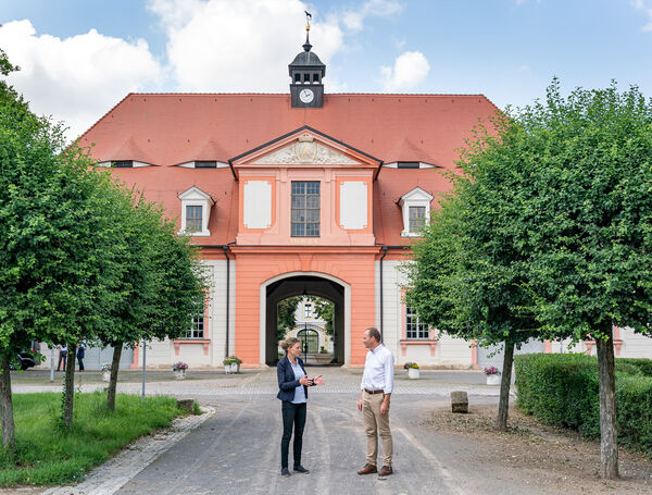 Besuch Staatsminister Hauptgestüt Graditz