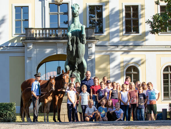 Kindertag im Hauptgestüt Graditz